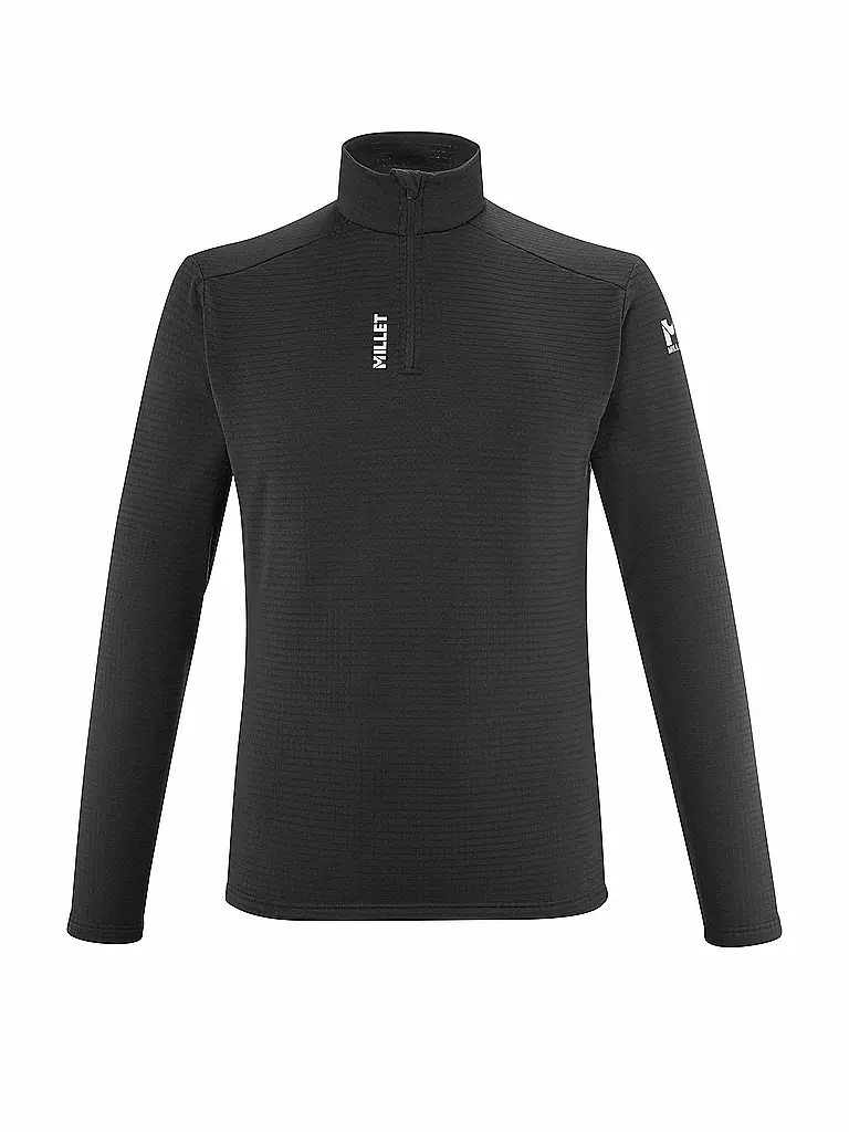MILLET | Zipshirt Intense Fleece para hombre | Negro