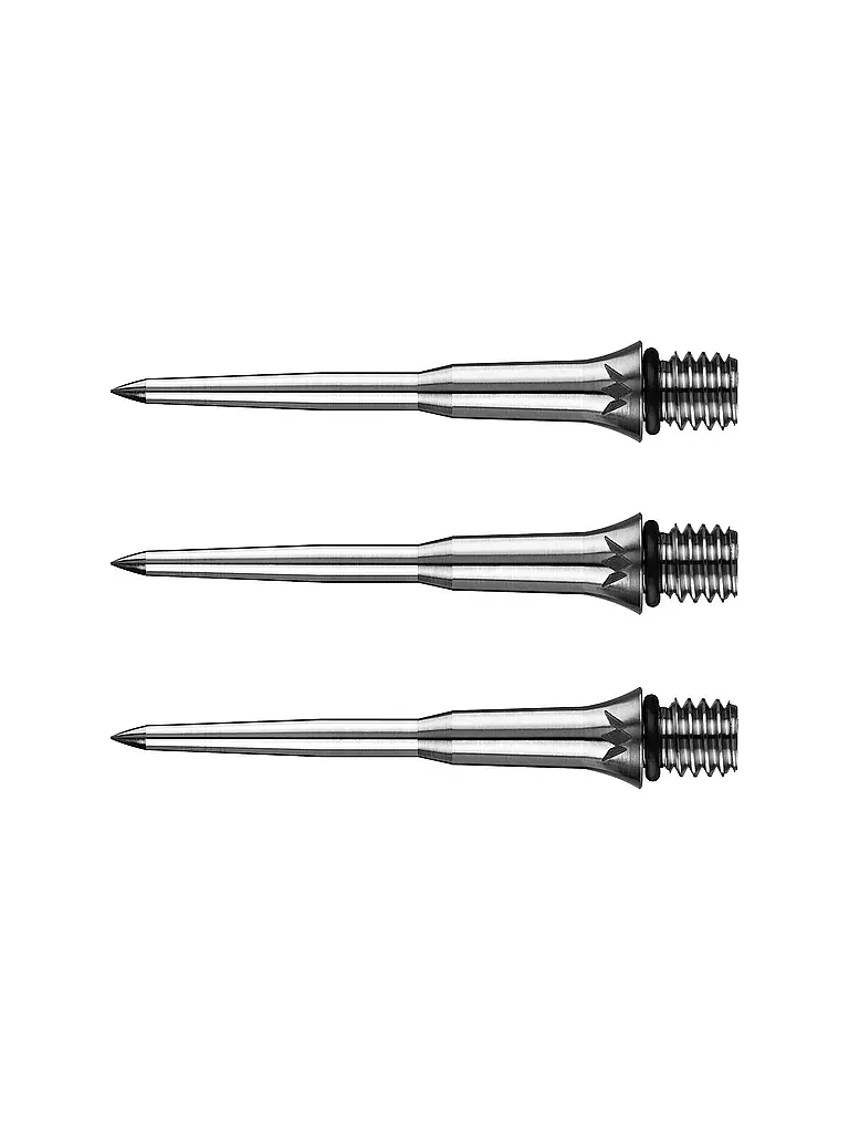 MISSION | Puntas de dardos Tital Pro Conversion lisas 30mm | Plata