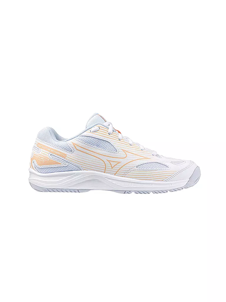 MIZUNO | Damen Hallenschuhe Cyclone Speed 4  | Blanco