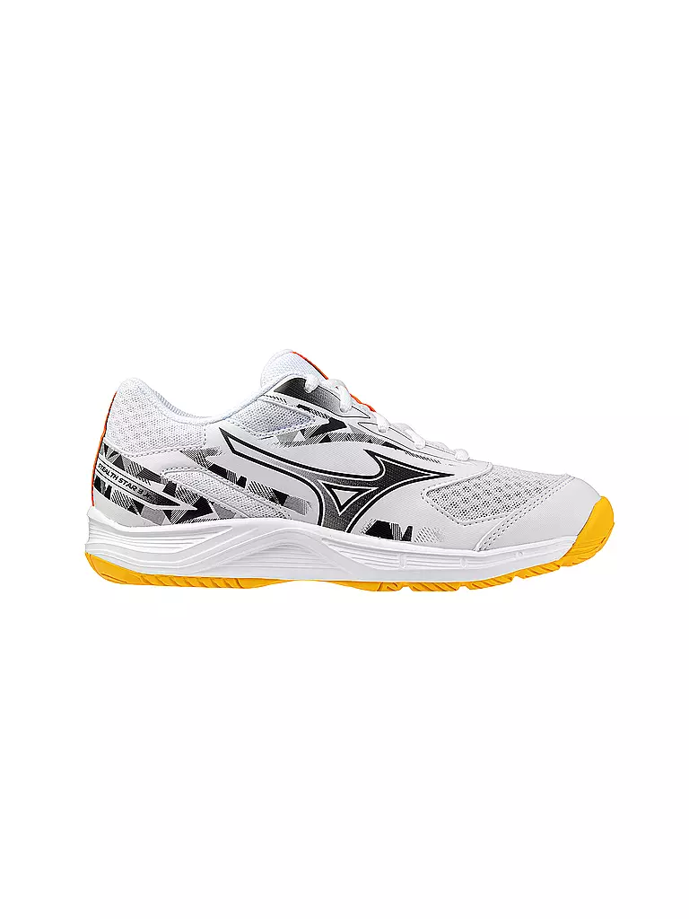 MIZUNO | Zapatillas de interior para niños Stealth Star 3 | Blanco