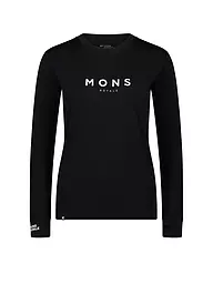 MONS ROYALE | Camiseta funcional de mujer Yotei Classics | Negro