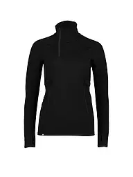 MONS ROYALE | Camiseta interior con cremallera Olympus para mujer | Negro