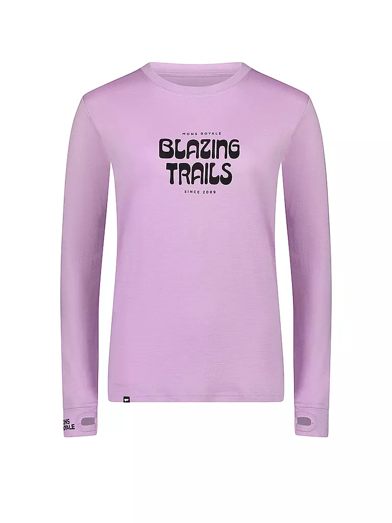 MONS ROYALE | Damen Funktionsshirt Yotei Classics | Lila