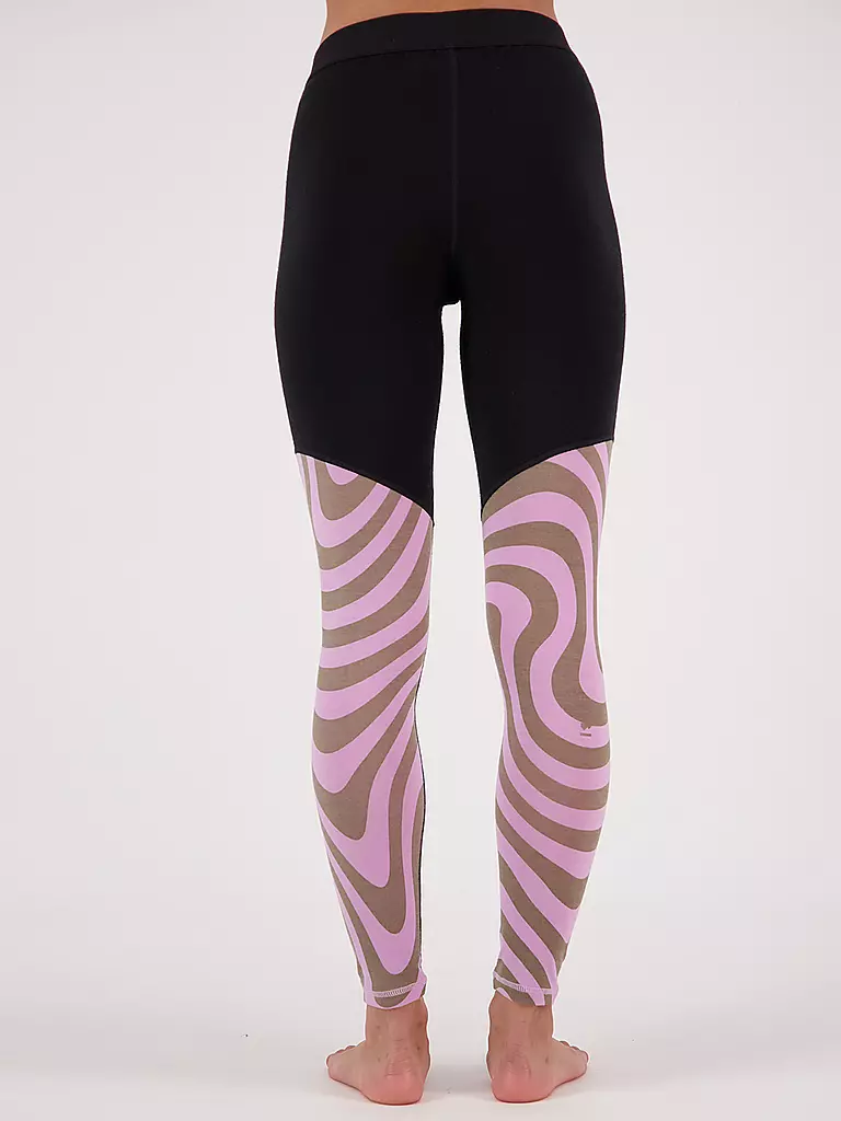 MONS ROYALE | Damen Funktionstight Cascade Merino Flex 200 | Negro