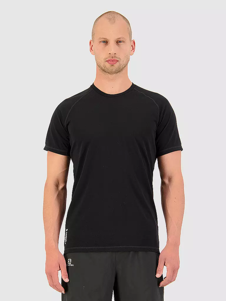MONS ROYALE | Herren Funktionsshirt Temple Tech | Negro