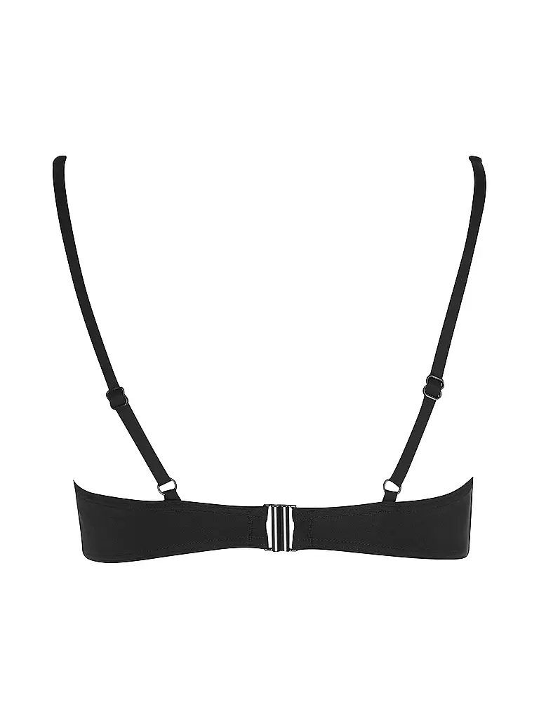 MRS & HUGS | Sujetador de bikini con aros para mujer | Negro
