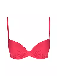 MRS & HUGS | Top de bikini con aros básico para mujer | Rojo