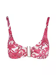 MRS & HUGS | Top de bikini con aros para mujer | Multicolor