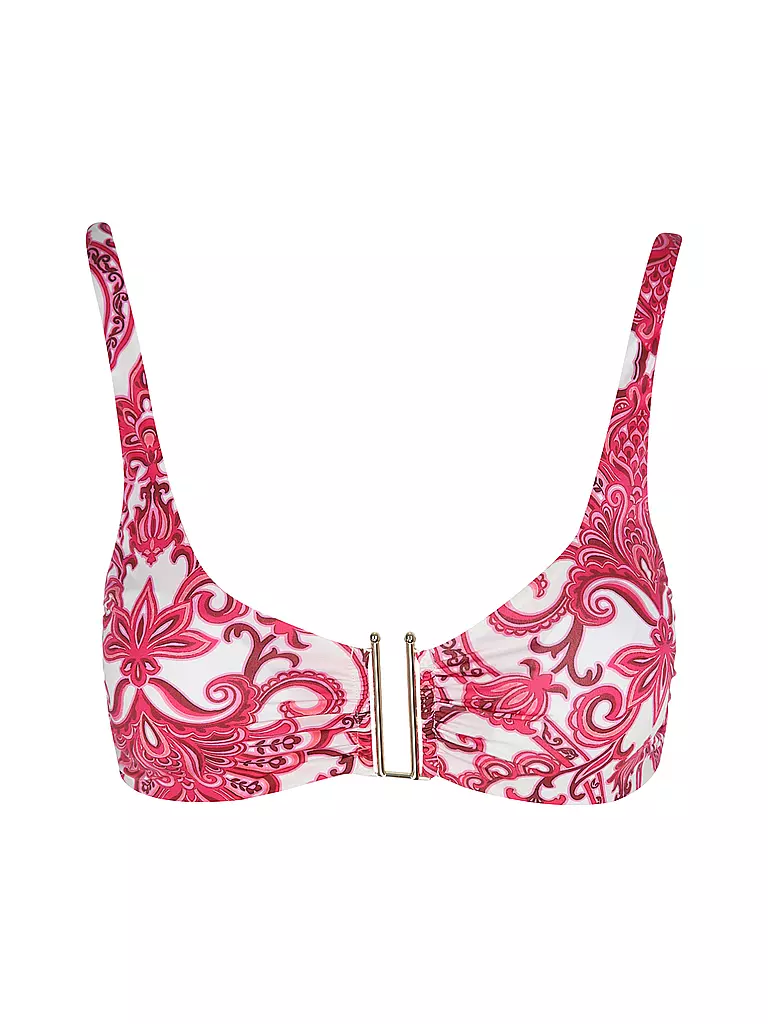 MRS & HUGS | Top de bikini con aros para mujer | Multicolor