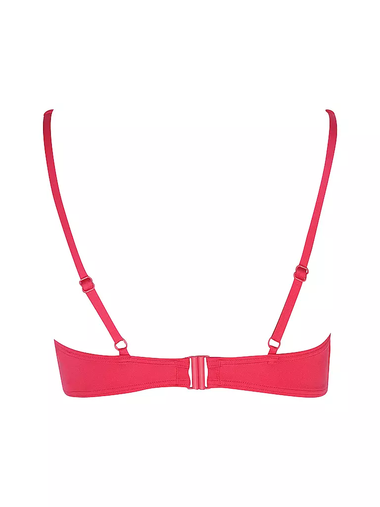 MRS & HUGS | Top de bikini con aros para mujer | Rojo