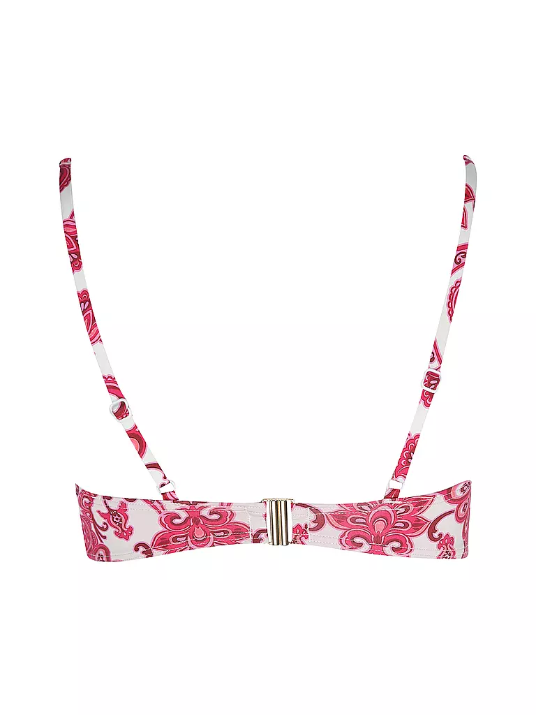 MRS & HUGS | Top de bikini con aros para mujer | Multicolor