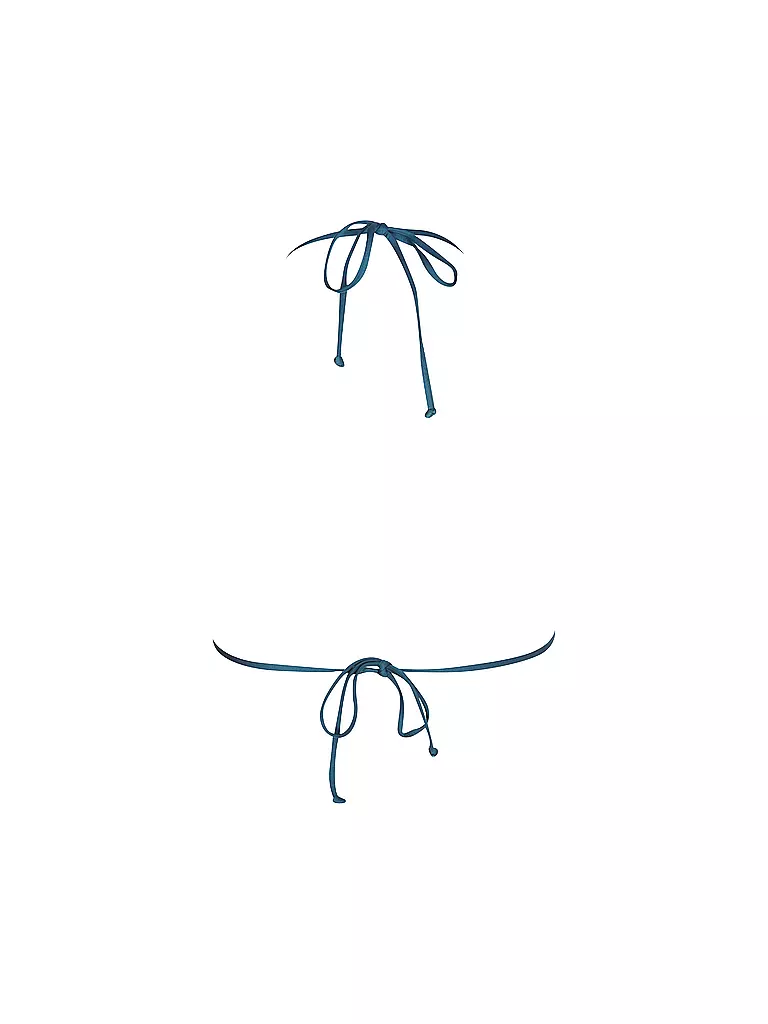 MRS & HUGS | Top de bikini halter para mujer Young | Petróleo