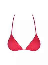 MRS & HUGS | Top de bikini triángulo para mujer | Rojo