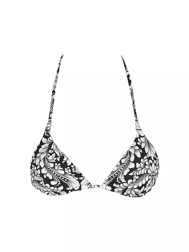 MRS & HUGS | Top de bikini triángulo para mujer | Negro