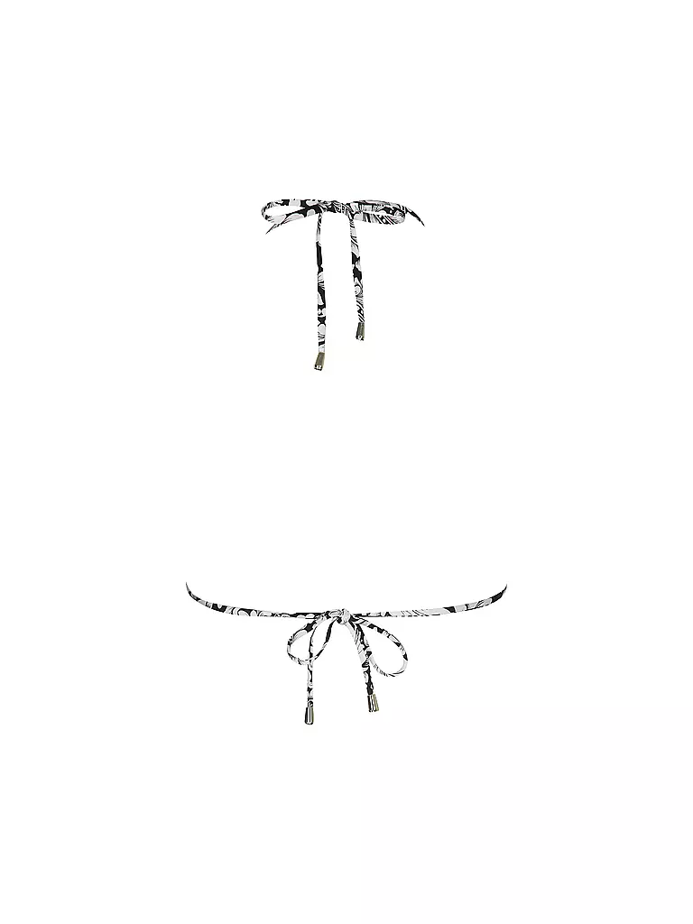 MRS & HUGS | Top de bikini triángulo para mujer | Negro