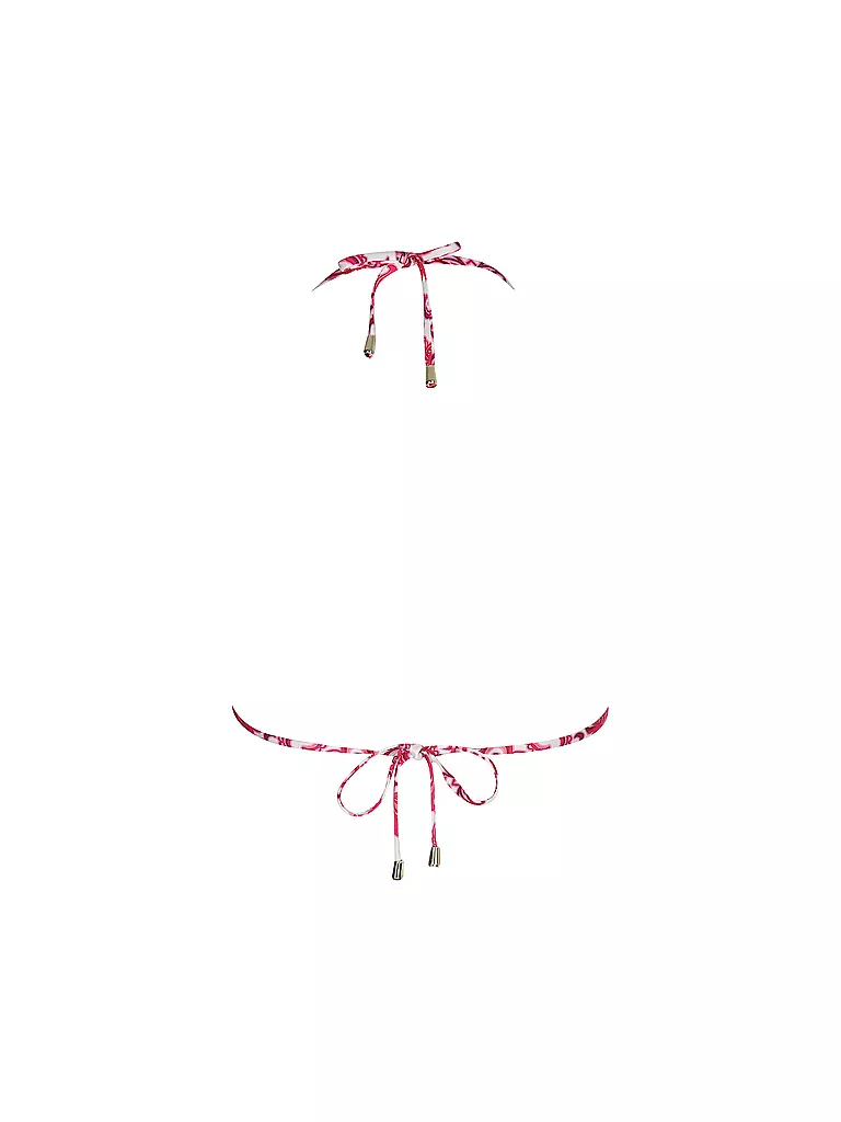 MRS & HUGS | Top de bikini triangular para mujer | Multicolor