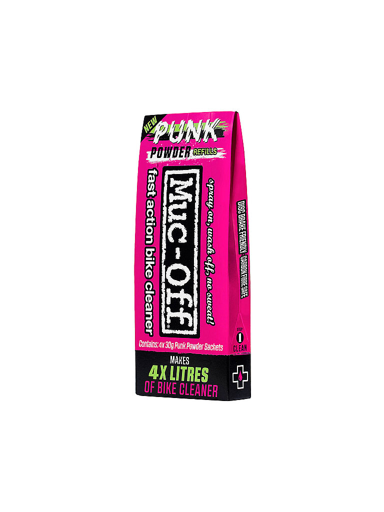 Muc-Off Pack de 4 Punk Powder rosa