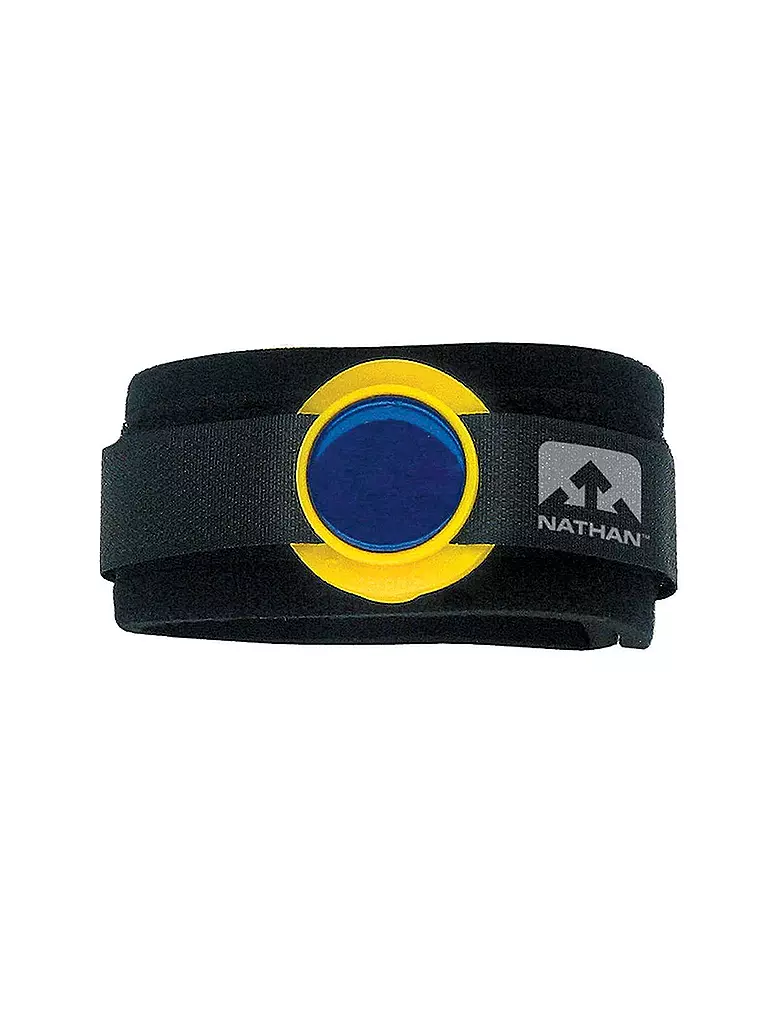 NATHAN | Banda de tobillo para chip de cronometraje | Negro