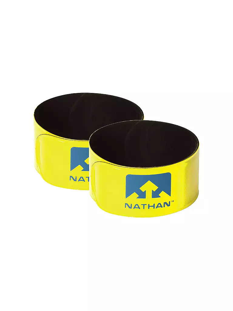 NATHAN | Bandas reflectantes, paquete de 2 | Amarillo