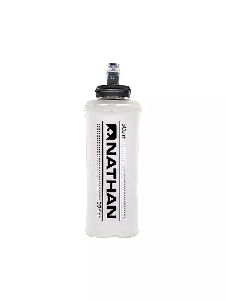 NATHAN | Botella blanda Soft Flask de 600 ml | Blanco