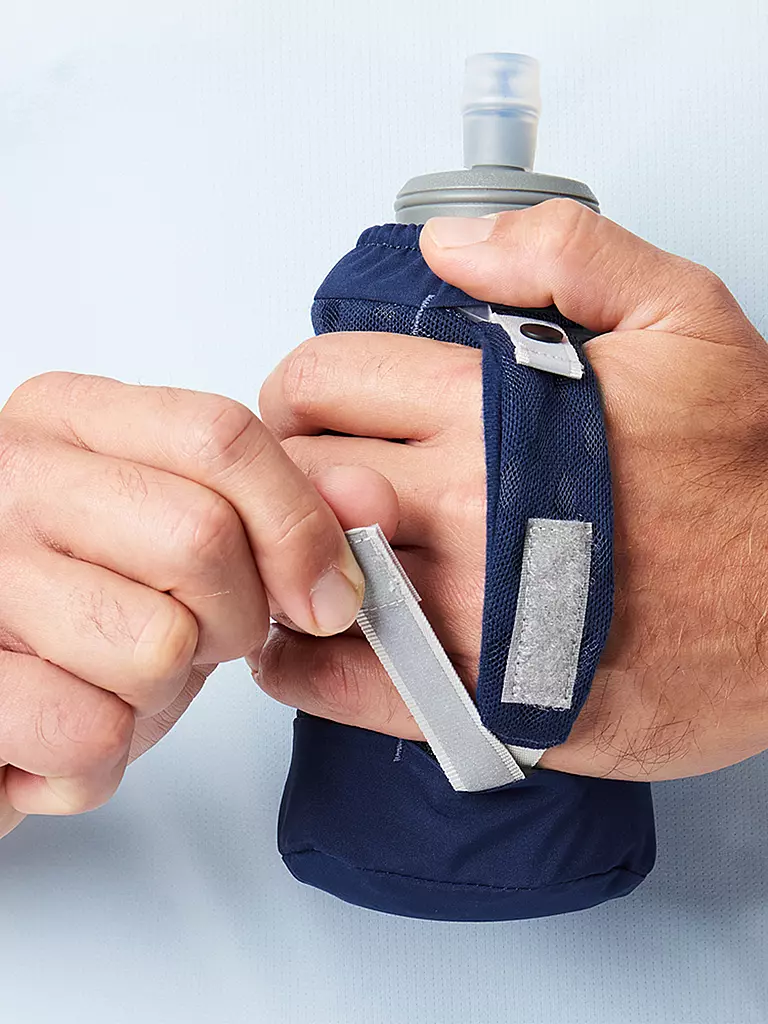 NATHAN | Botella isotérmica ExoDraw 2.0 18oz de mano | Azul