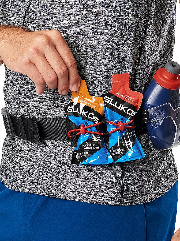 NATHAN | Cinturón de hidratación Trail Mix Plus 2 600ml | Negro