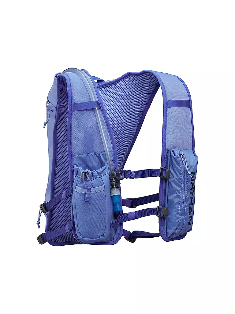 NATHAN | Mochila de hidratación Quickstart 4L con bolsa de 1,5L | Azul