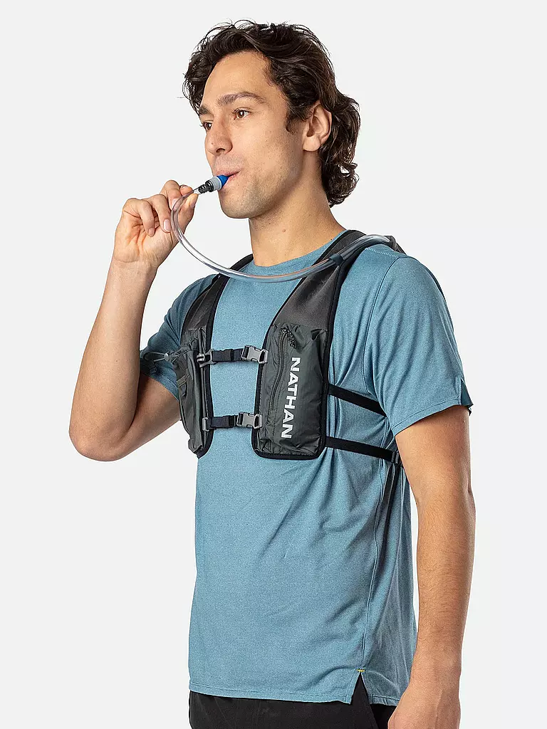 NATHAN | Mochila de hidratación Quickstart 6L con bolsa de 1,5L | 
