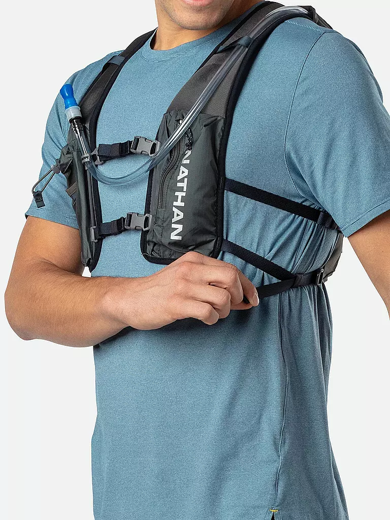 NATHAN | Mochila de hidratación Quickstart 6L con bolsa de 1,5L | 