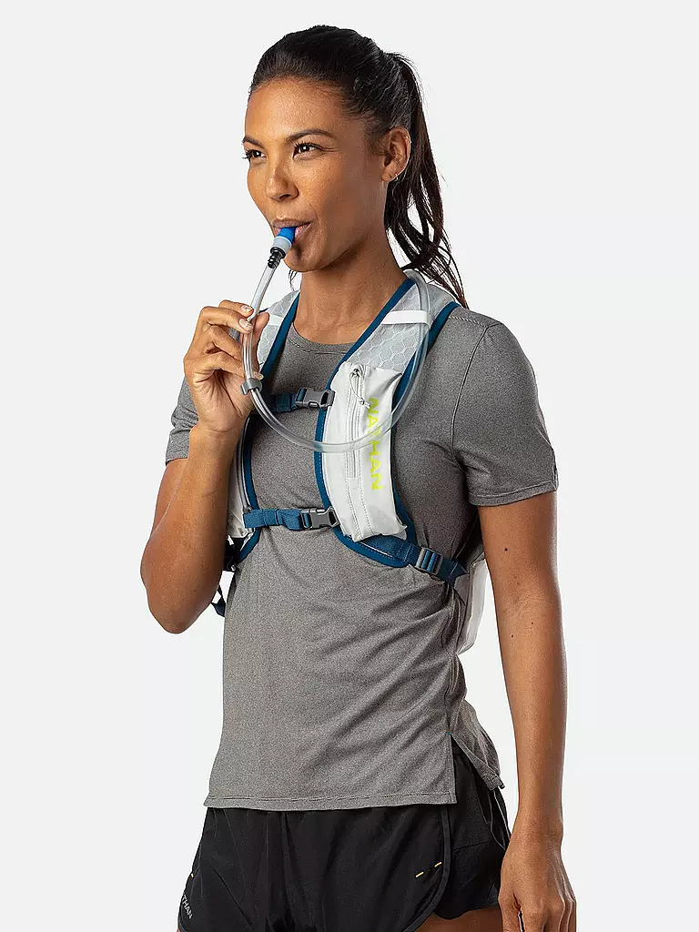 NATHAN | Trinkrucksack Crossover Pack 5L inkl. 1,5L Blase | Gris
