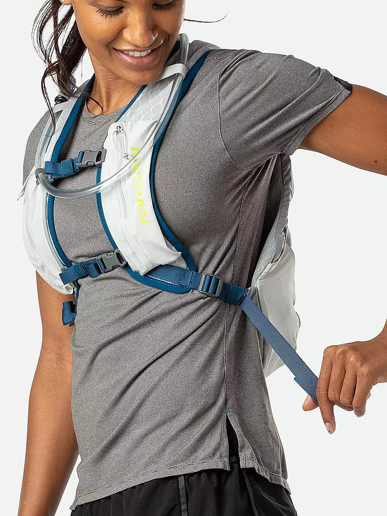 NATHAN | Trinkrucksack Crossover Pack 5L inkl. 1,5L Blase | Gris