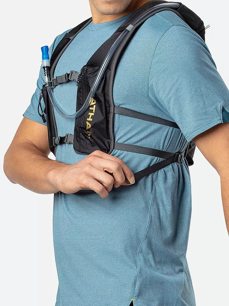 NATHAN | Trinkrucksack Quickstart 4L inkl. 1,5L Blase | Negro