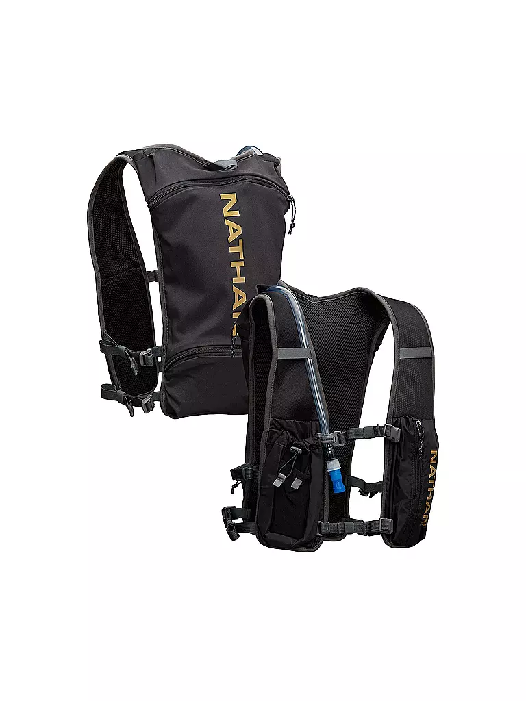 NATHAN | Trinkrucksack Quickstart 4L inkl. 1,5L Blase | Negro