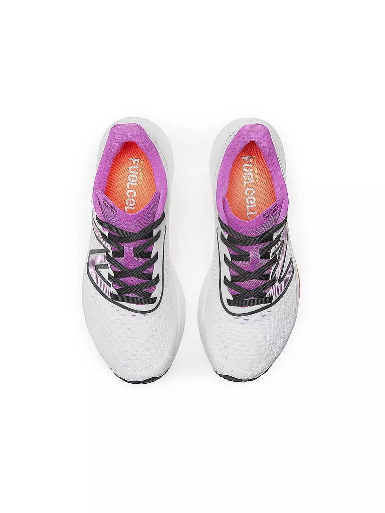 NEW BALANCE | Damen Wettkampf Laufschuhe FuelCell Rebel v3 | Blanco