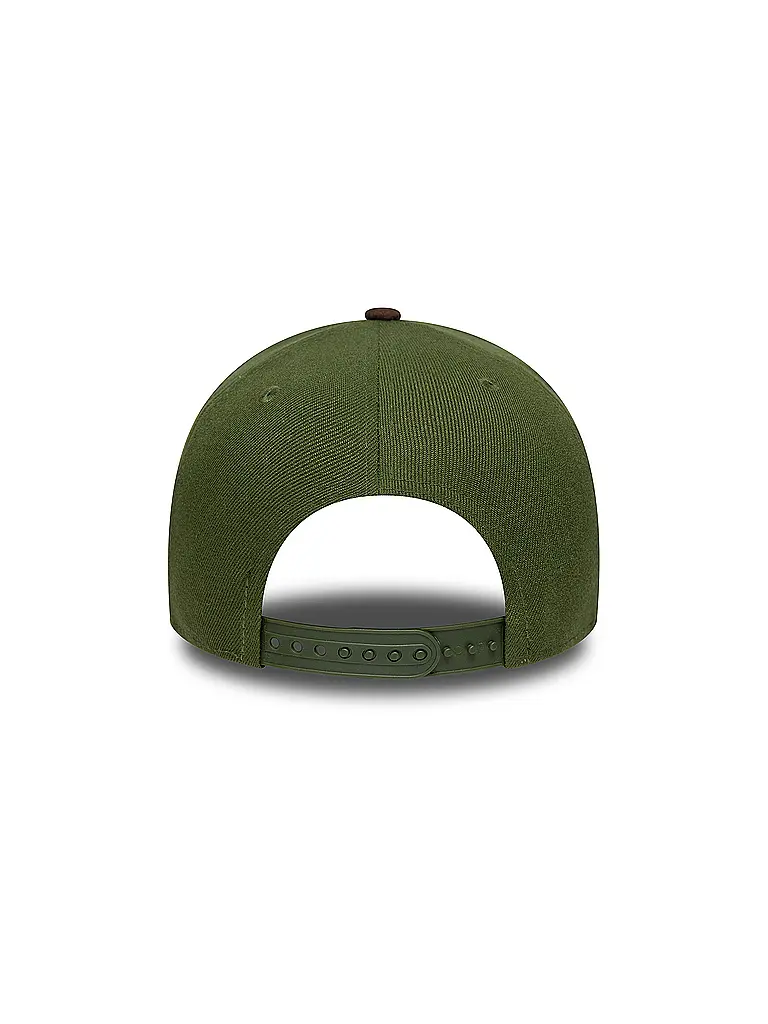 NEW ERA | Gorra Suede Visor E-Frame | Verde oscuro