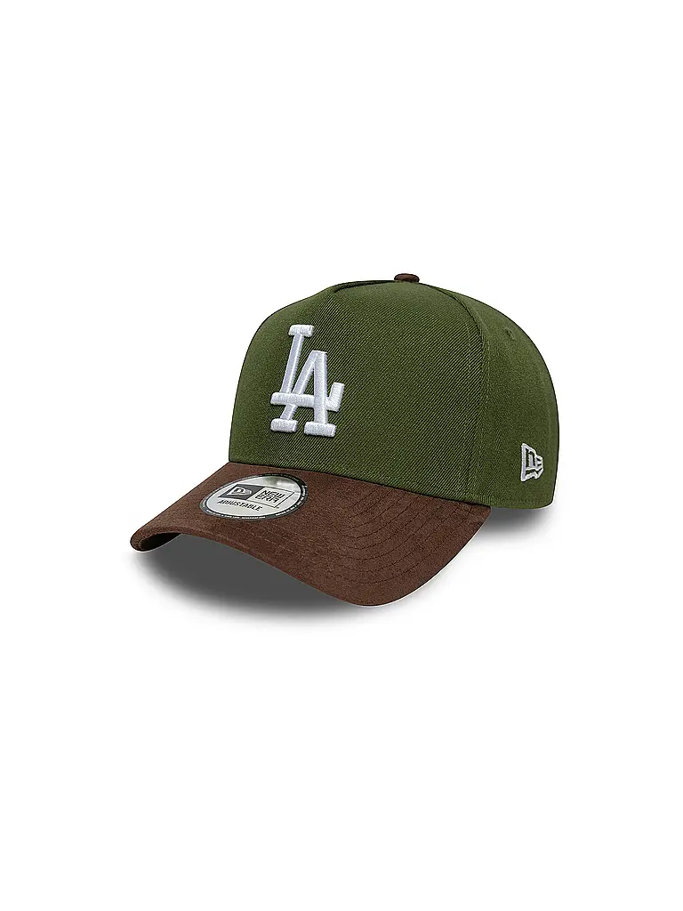NEW ERA | Gorra Suede Visor E-Frame | Verde oscuro