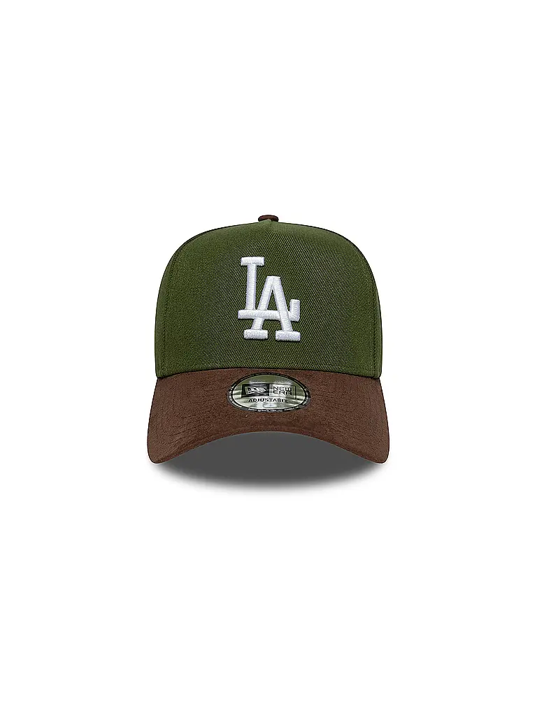 NEW ERA | Gorra Suede Visor E-Frame | Verde oscuro