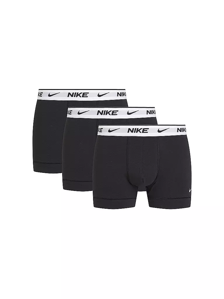 NIKE UNDERWEAR | Bóxer tipo trunk para hombre, paquete de 3 | Negro
