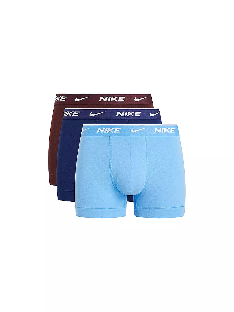 NIKE UNDERWEAR | Herren Boxershort Trunk 3er Pkg. | Azul claro