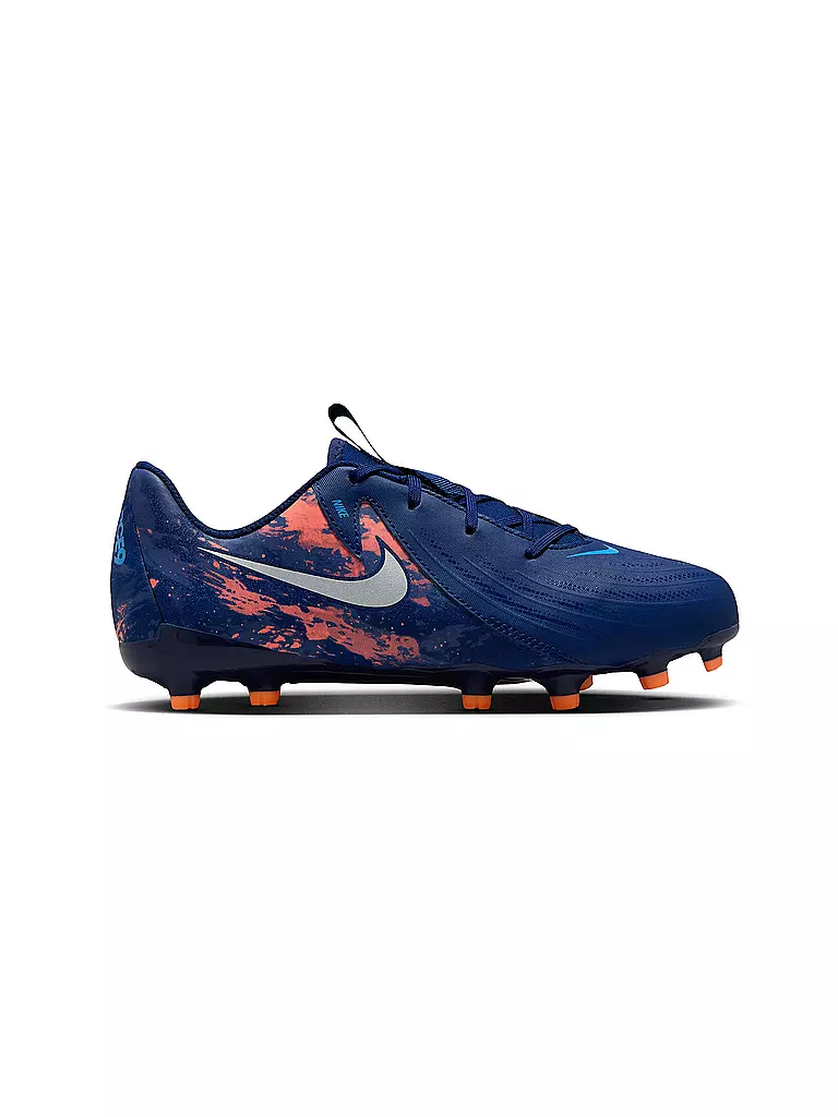 NIKE | Botas de fútbol para niños Phantom GX LI Haaland con tacos | Azul oscuro