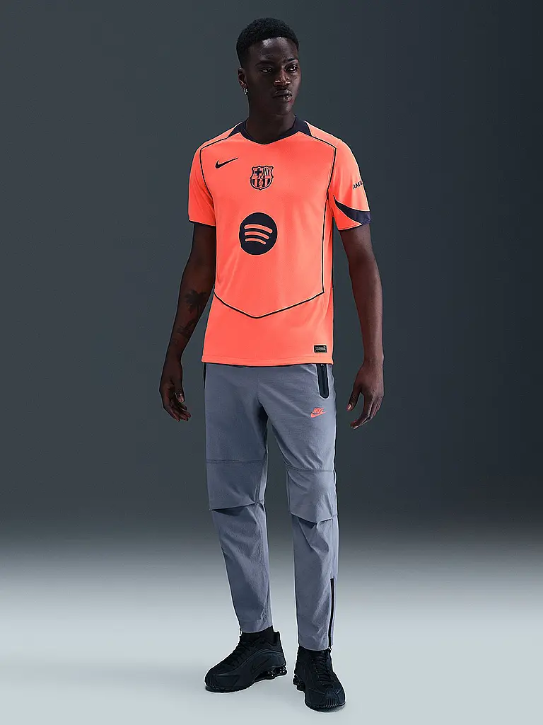 NIKE | Camiseta de fútbol FCB para hombre | Azul oscuro