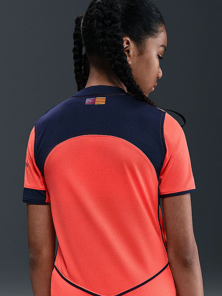 NIKE | Camiseta de fútbol FCB para niños | Azul oscuro