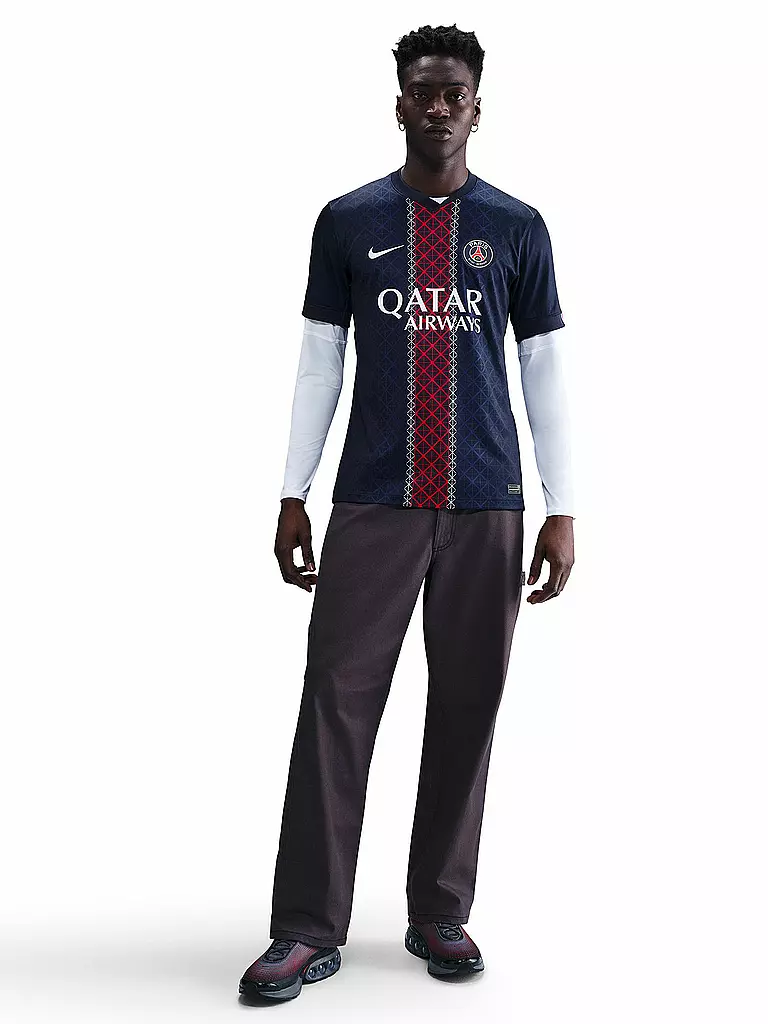 NIKE | Camiseta de fútbol para hombre PSG Home | Azul oscuro