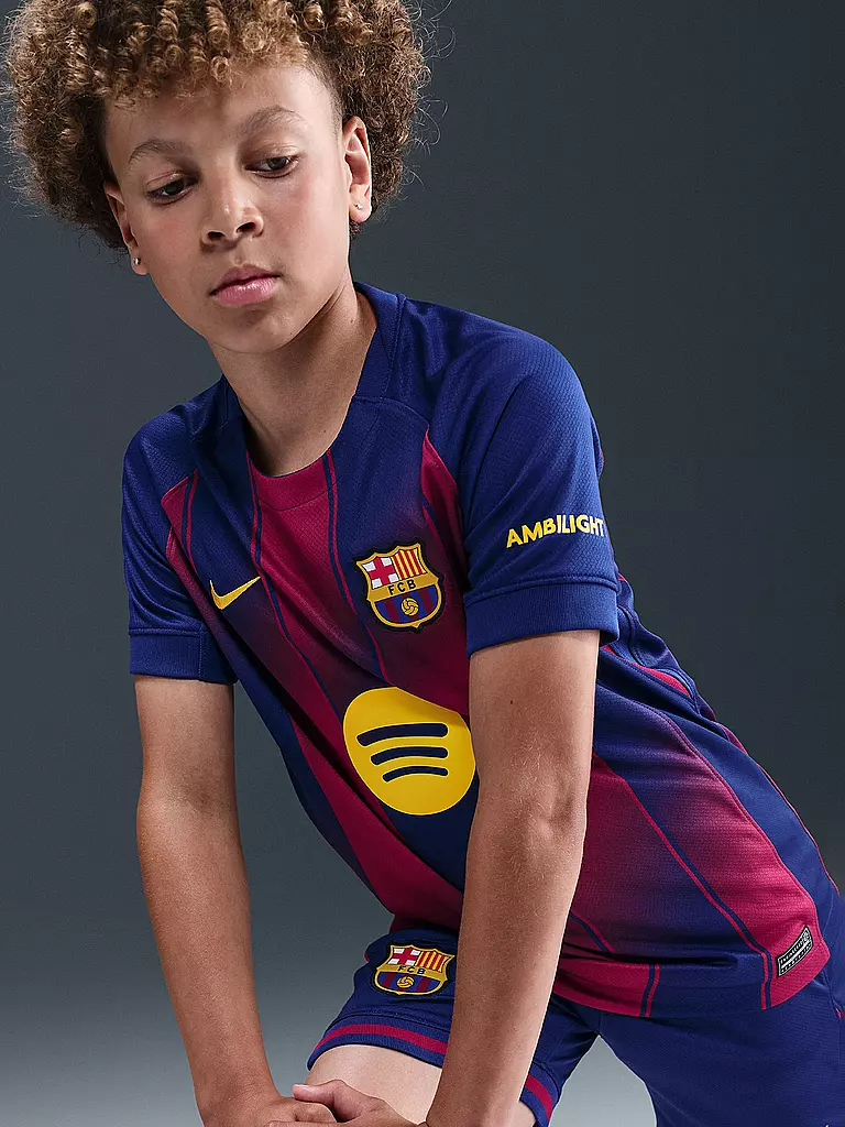 NIKE | Camiseta de fútbol para niños FC Barcelona Primera Equipación | 