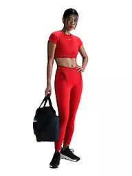 NIKE | Camiseta de fitness corta Pro para mujer | Rojo