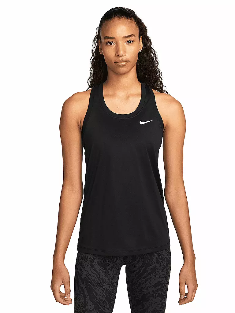 NIKE | Camiseta de fitness Dri-FIT para mujer | Negro
