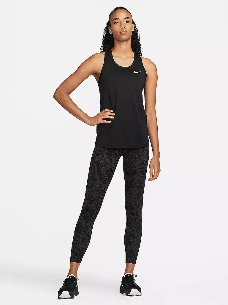 NIKE | Camiseta de fitness Dri-FIT para mujer | Negro