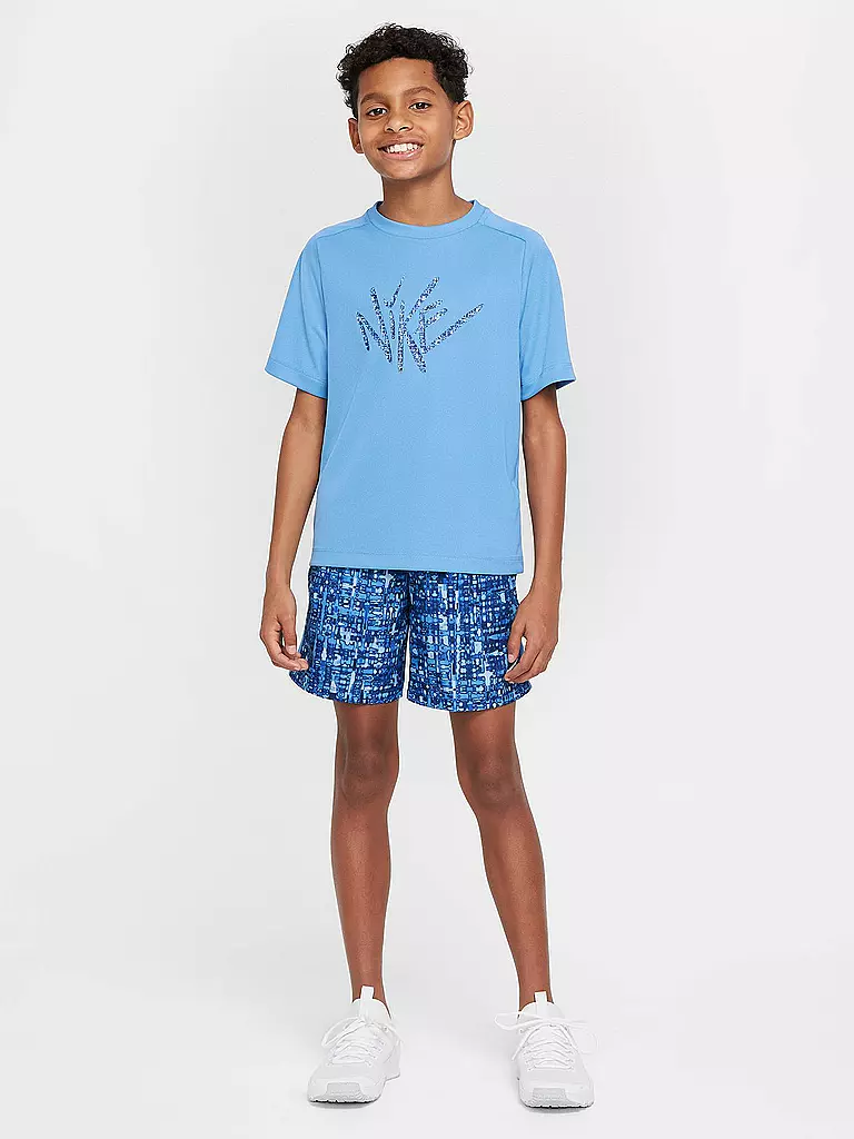 NIKE | Camiseta de fitness Multi para niños | Azul claro