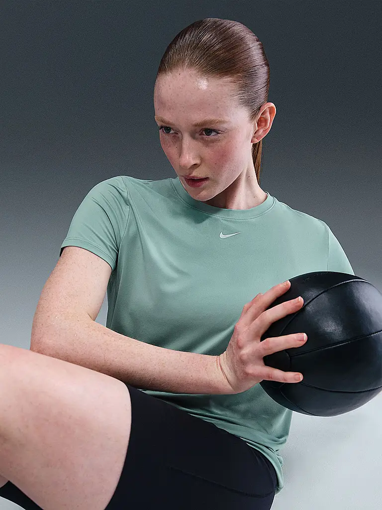 NIKE | Camiseta de fitness para mujer One Classic Dri-FIT | Petróleo