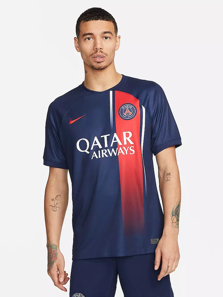 NIKE | Camiseta de local Stadium 2023/24 del Paris Saint-Germain para hombre | Azul